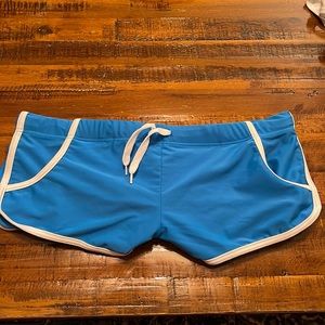 Mens blue swim trunks size L